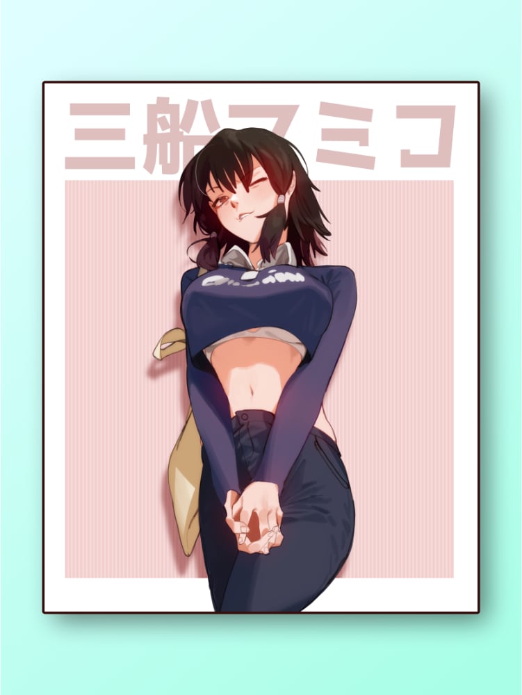 Image of Chainsaw Man "Fumiko" Print