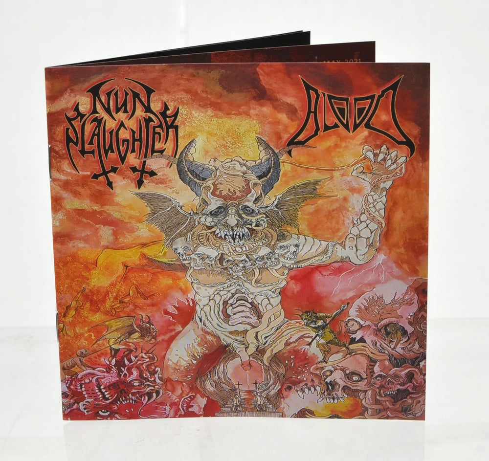 NunSlaughter / Blood - Split CD