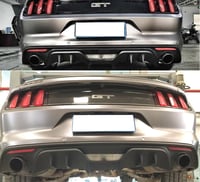 Image 1 of  Ford Mustang R Style 3PCS Rear Diffuser
