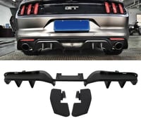 Image 2 of  Ford Mustang R Style 3PCS Rear Diffuser