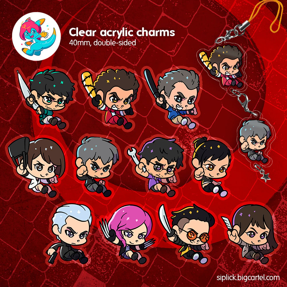 Image of PREORDER! LIKE A DRAGON Linking Charms