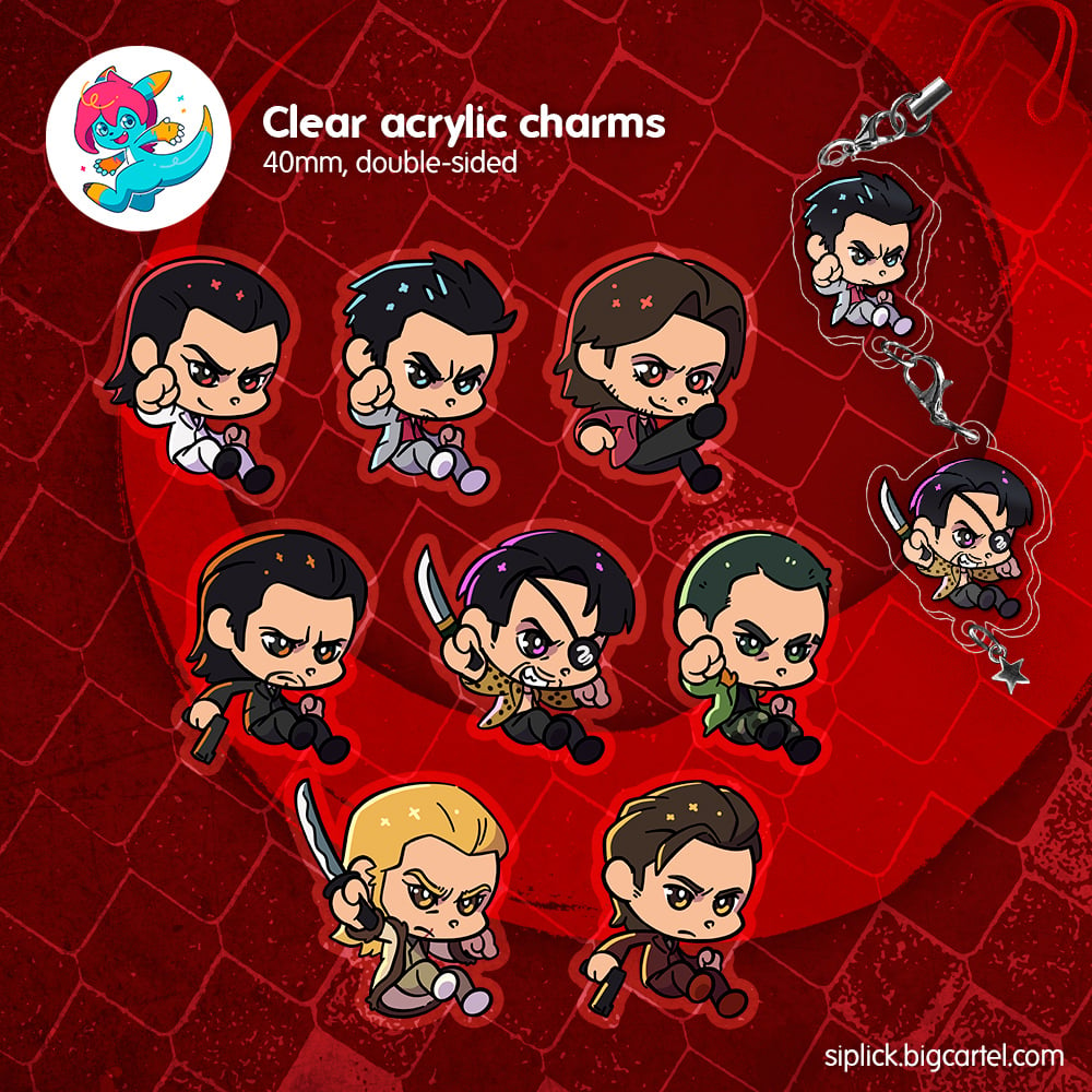 Image of YAKUZA Linking Charms