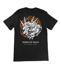 Image 1 of Three Dragons Black T-shirt