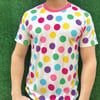 Camiseta círculos colores