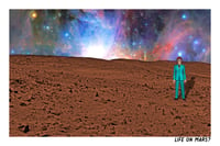 Image 1 of Life On Mars? Postcard