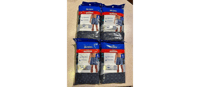4 PACKS  GILDAN BOXERS  ASSORTED COLORS  2XL 44-46 