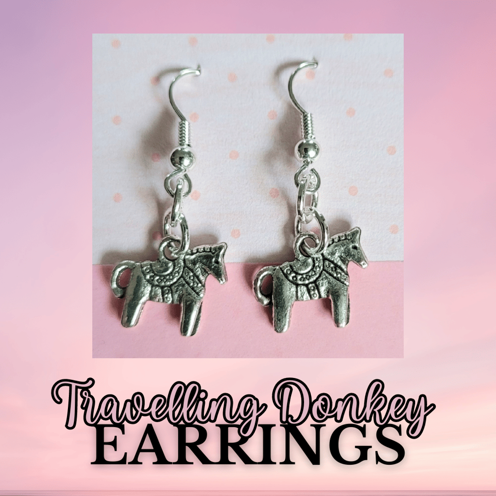 Image of Travelling Donkey Earrings