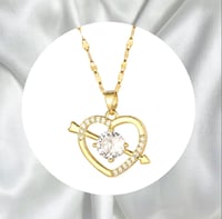 Image 5 of Solitaire Cupid Necklace