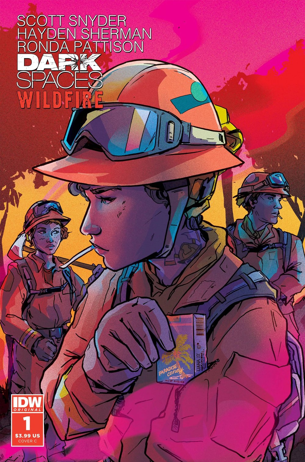 Dark Spaces Wildfire #1 Liana Kangas Variant Cover C