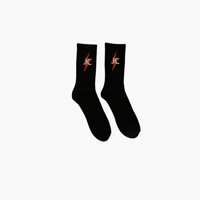 Image 1 of JC Step Into Greatness (S.I.G) Wellness Socks - Black