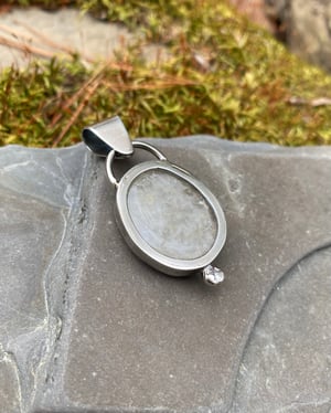 Image of Quartz & Silver Pendant