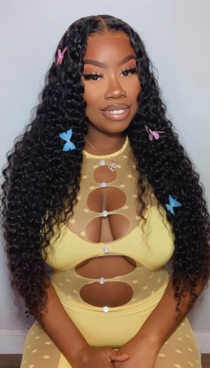 Image of 9”x6” Deep Wave Closure Wig in 26”