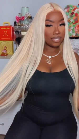 Image of Blonde 13x4 Lace Front Wig in 30”