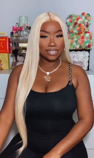 Image of Blonde 13x4 Lace Front Wig in 30”