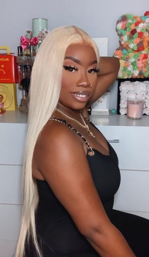 Image of Blonde 13x4 Lace Front Wig in 30”