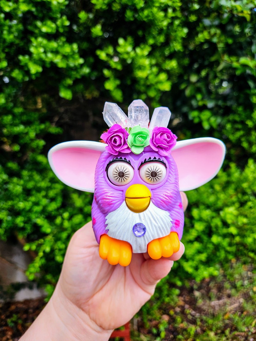 Purple Quartz Furby 4"