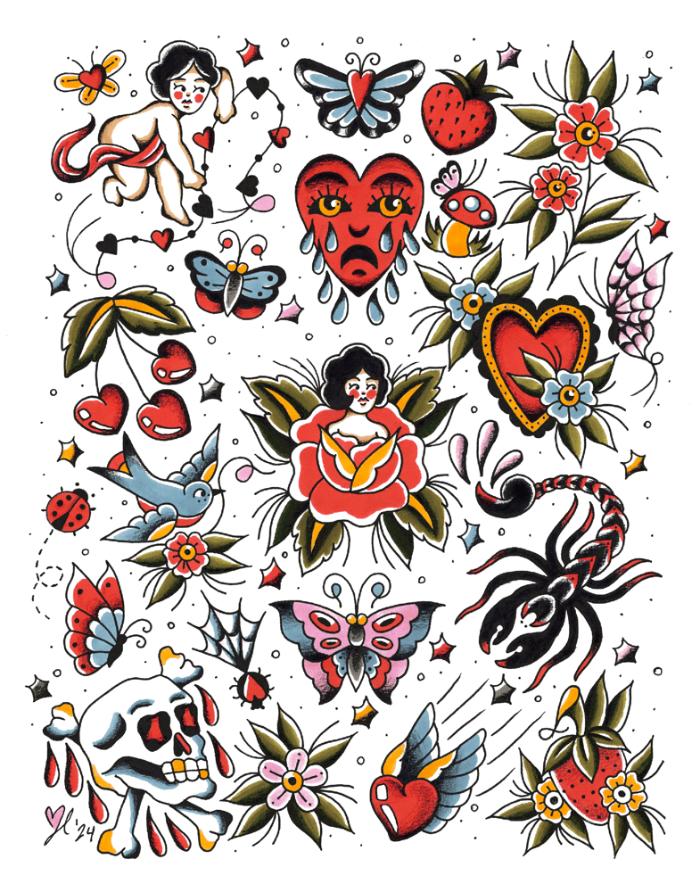 Image of morningstar print