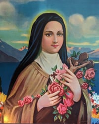 Image 2 of St. Therese print