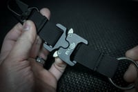 Image 4 of FIX THIS HOUSE Quick Release Carabiner Tool Clip (Stealth Black) 