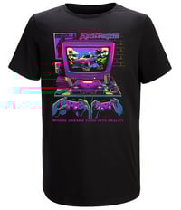 Gran Turismo Retro Throwback (Front Design Only/Black)