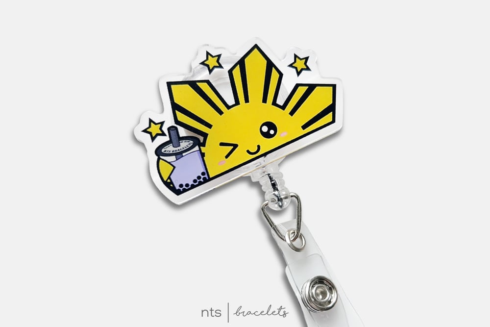 Image of LIMITED EDITION SUN WITH BOBA BADGE REEL