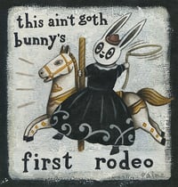 This Ain't Goth Bunny's First Rodeo