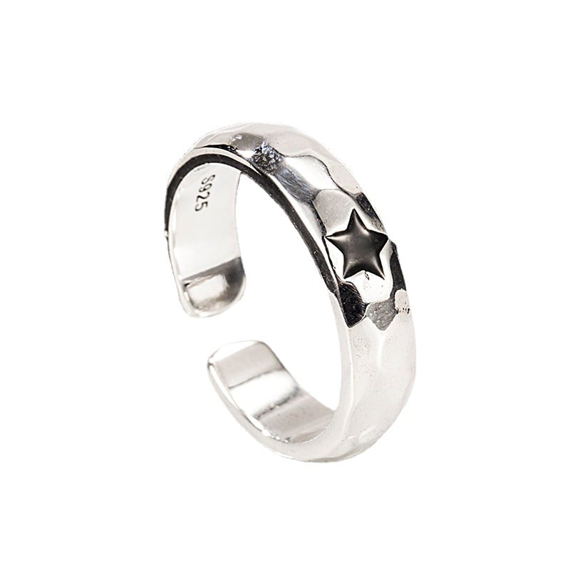 Blackstar Open Ring (925 Silver) | BowieGallery