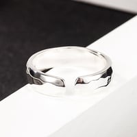 Image 6 of Blackstar Open Ring (925 Silver)