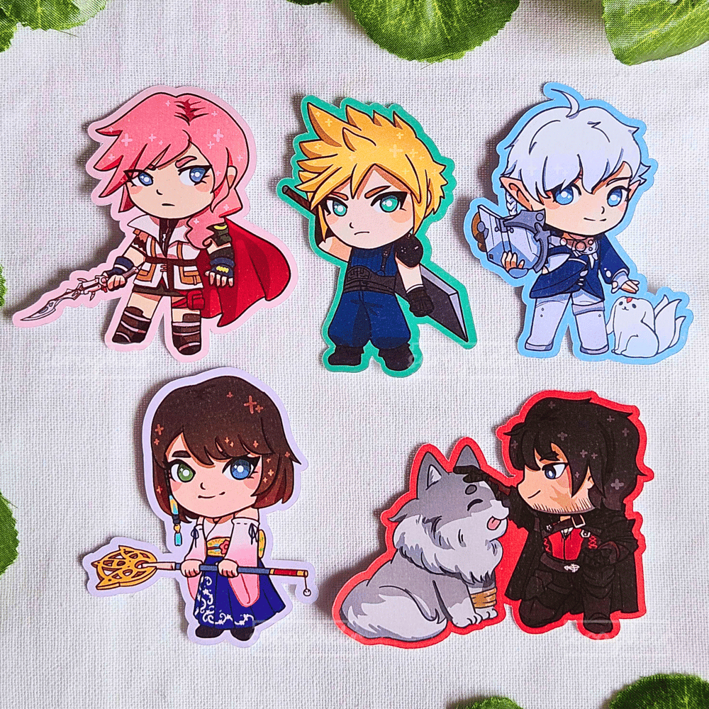 Image of Final Fantasy 🌠 Stickers