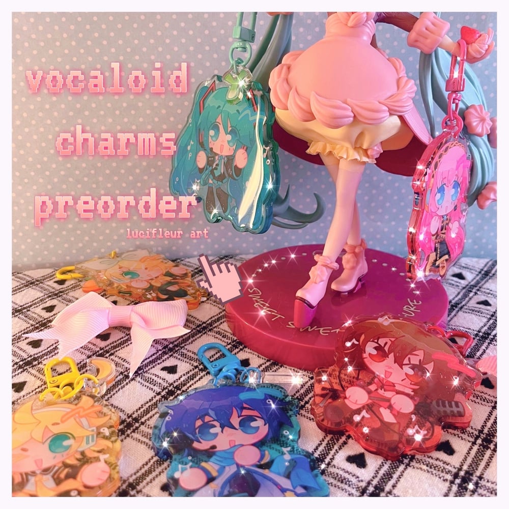 Image of [PREORDER] VOCALOID 2.75" Keychain