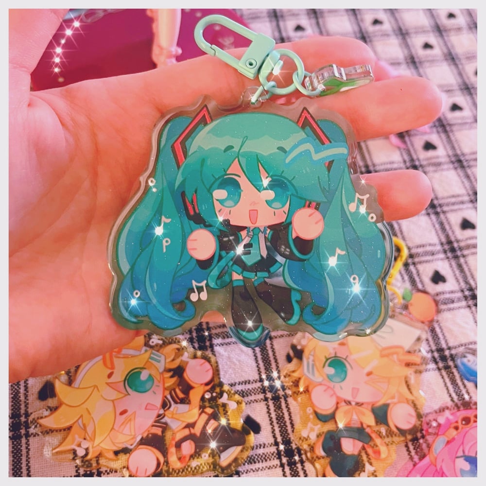 Image of [PREORDER] VOCALOID 2.75" Keychain