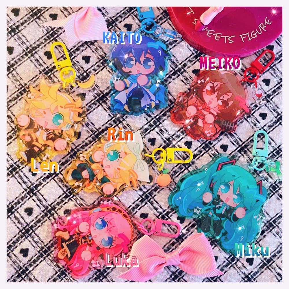 Image of [PREORDER] VOCALOID 2.75" Keychain