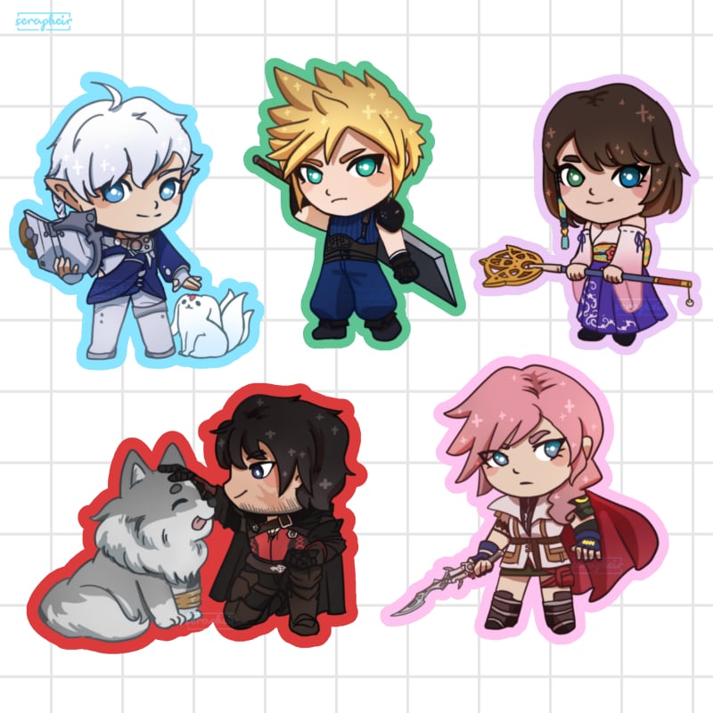 Image of Final Fantasy 🌠 Stickers