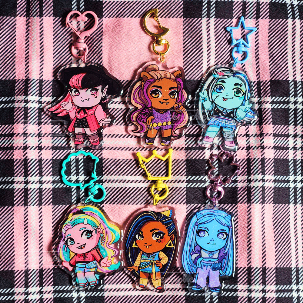 Image of Monster High 💀 Charms