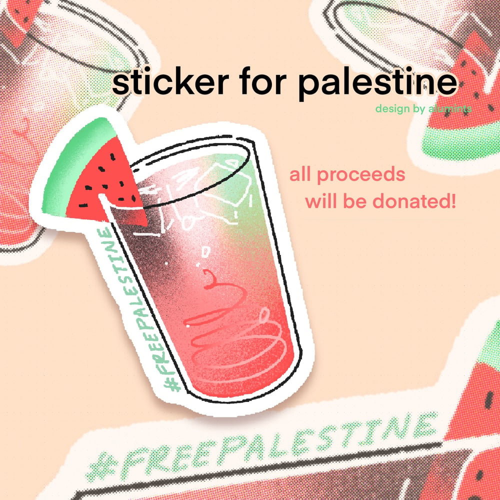 Image of [PREORDER] Sticker for Palestine