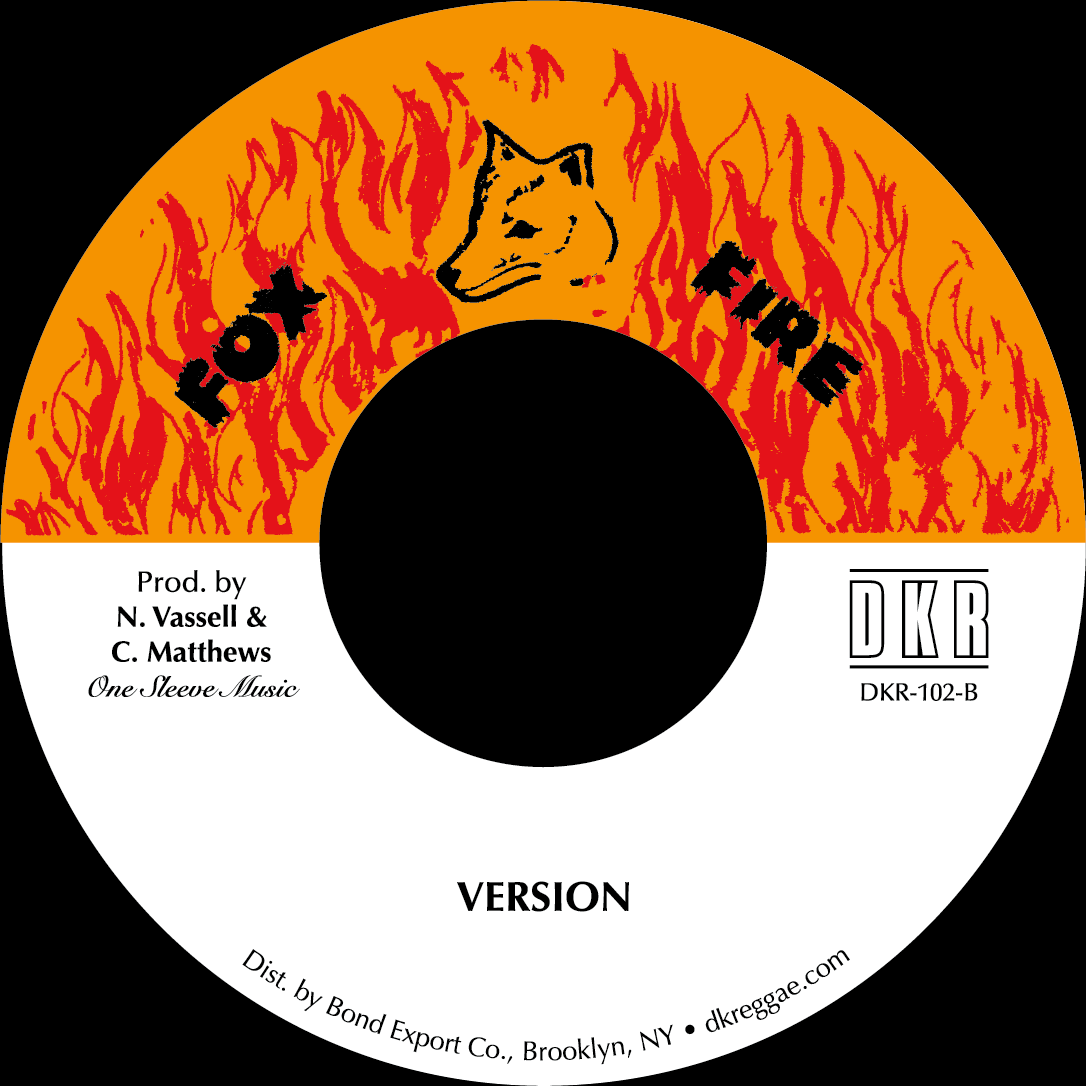 ジャマイカ7” Trevor Byfield Burning Bush none Fox Fire /00050 Trevor Byfield - Burning Bush 7