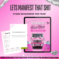 Let's Manifest This Sh*t Planner