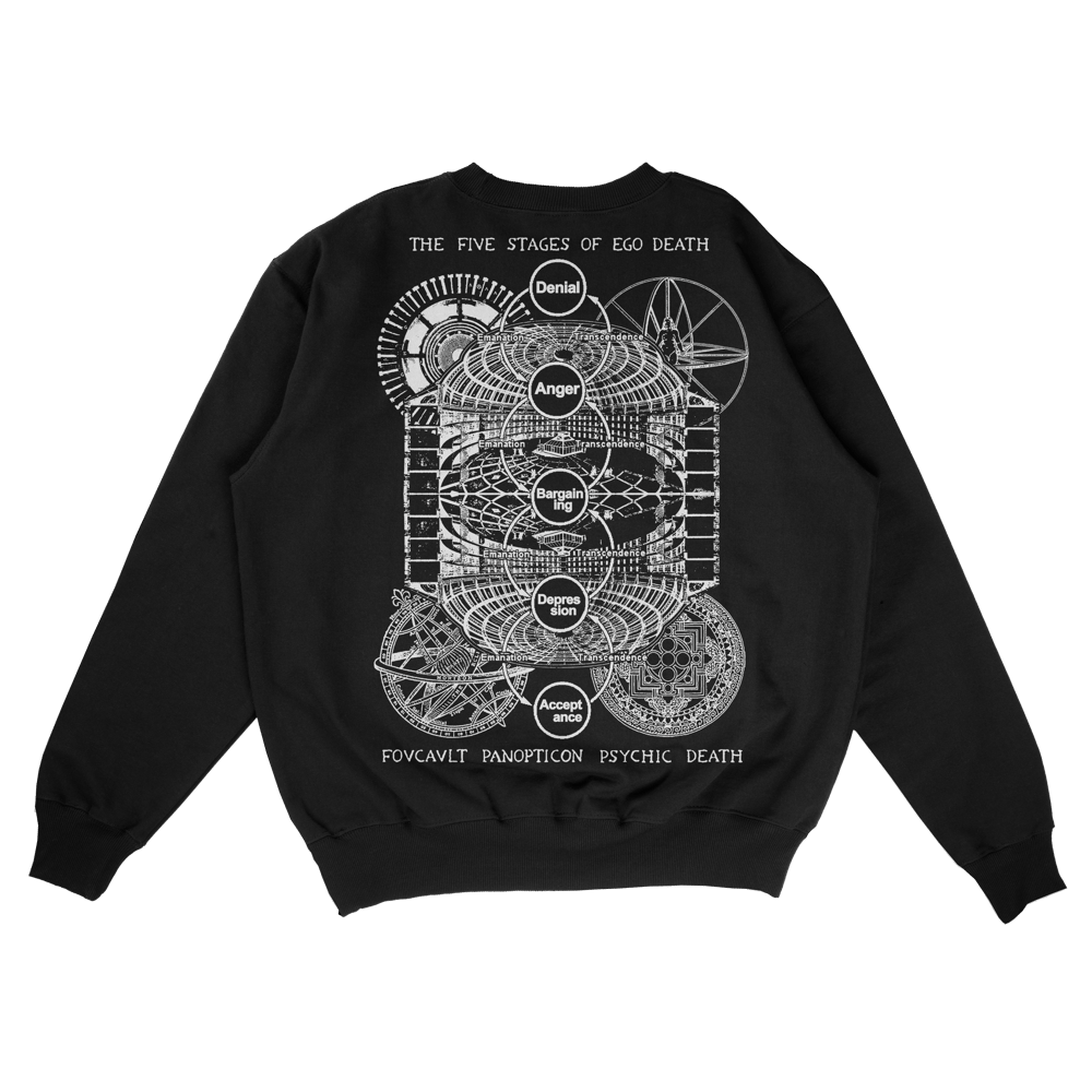 PANOPTISPHERE - Black Crewneck