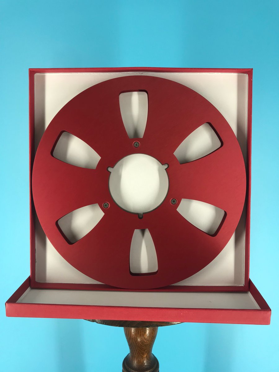 Cassette Audio Vierge RTM Metal Reel – 1/4 X 7 – Bobine Rouge (neuf)