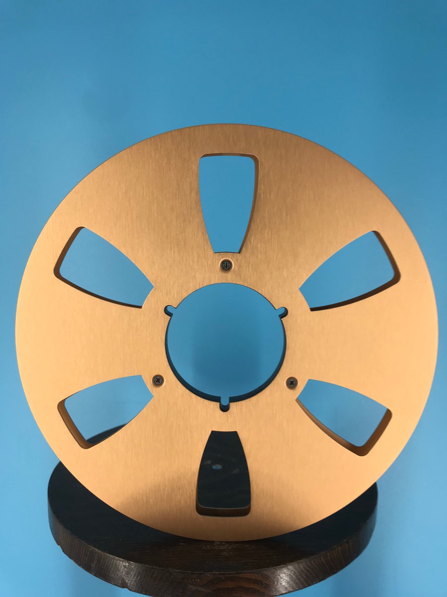  10.5 Inch Empty Tape Reel, Nab Flange Takeup Reel with