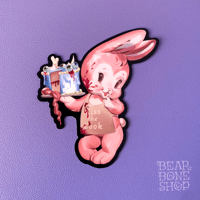 Image 1 of Bunny the Baker | Vinyl Sticker