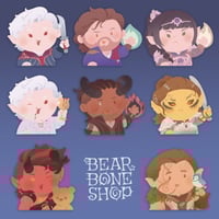 Image 1 of BG3 Peeker Stickers