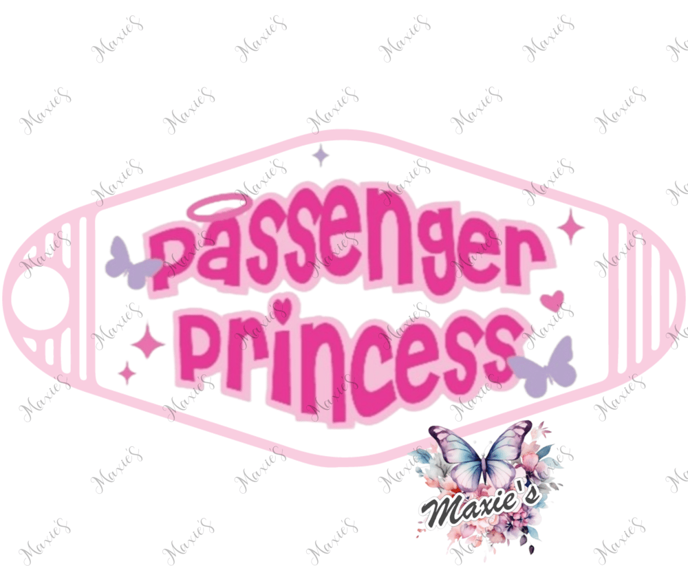 Image of Passenger Princess 👸  UVDTF Motel Keychain Decal 