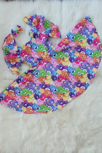 Image 4 of Care bears dress and bow 