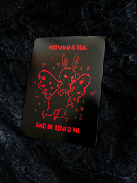 Mothman Mini Print 