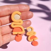 Image 2 of Winding Sun Statement Dangles