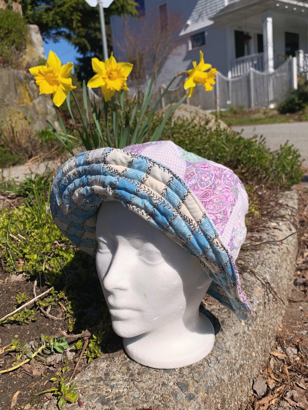 Image of Quilted Reversible Hat — 014