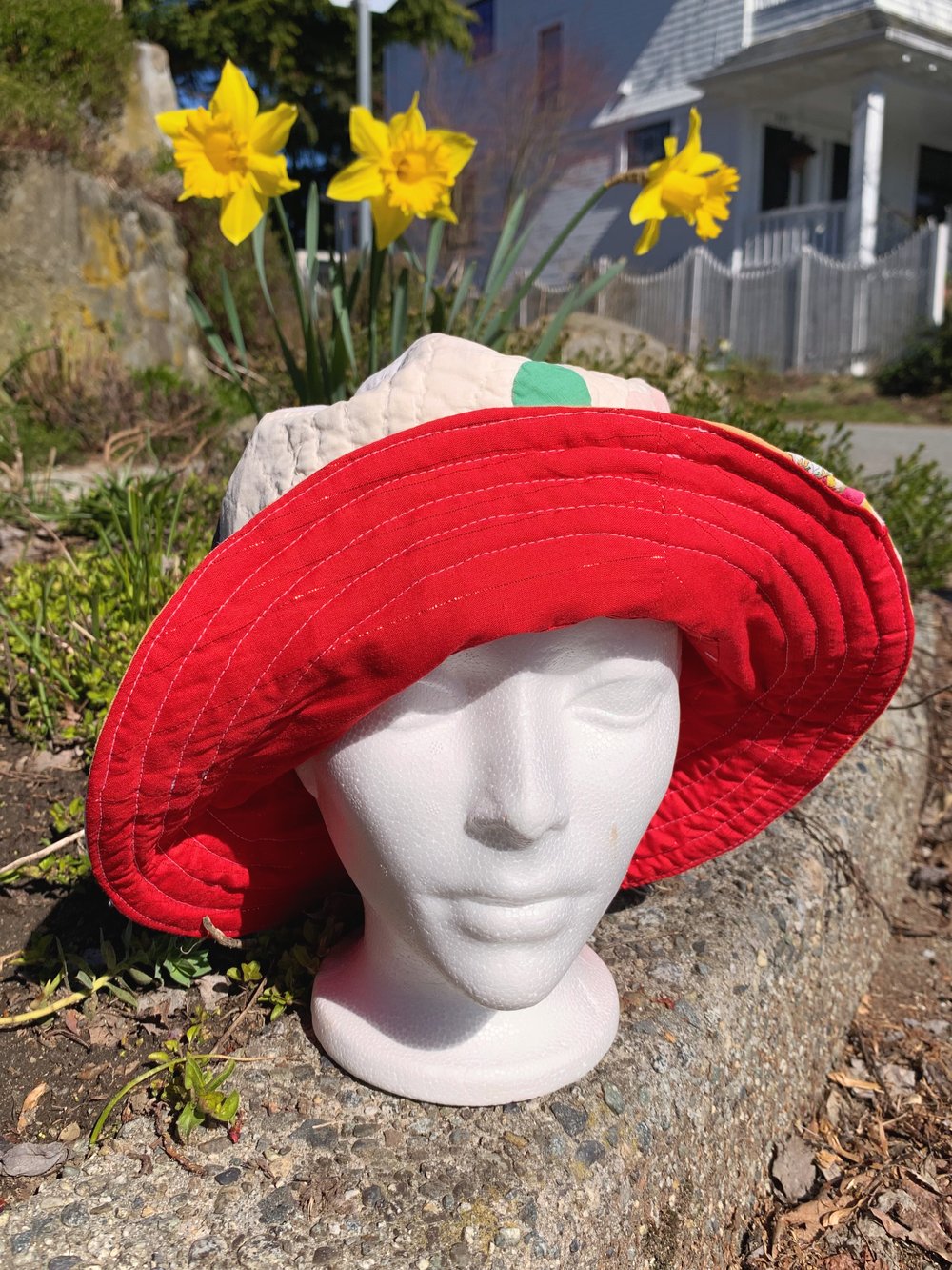Image of Quilted Reversible Hat — 016