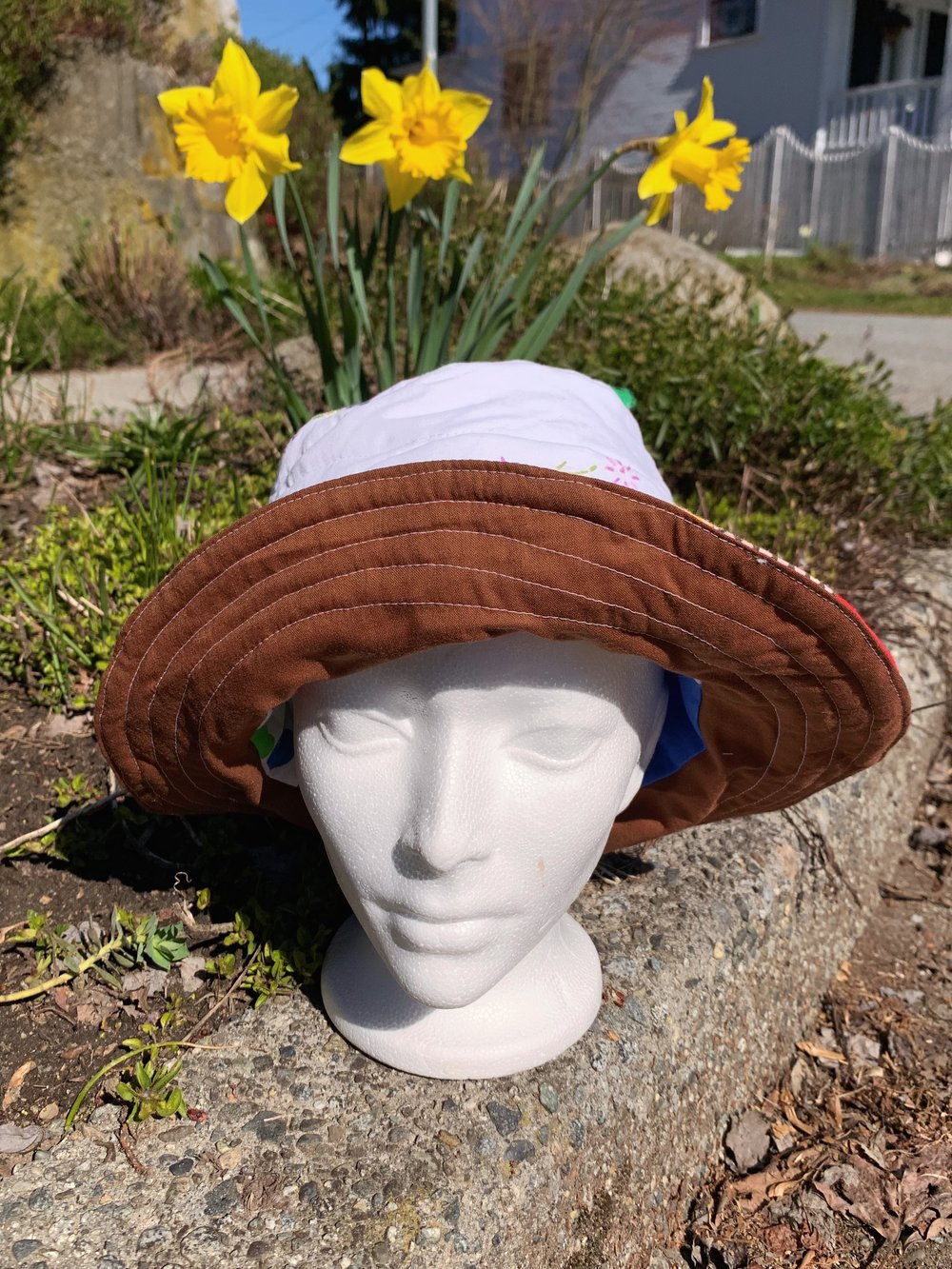 Image of Quilted Reversible Hat — 017
