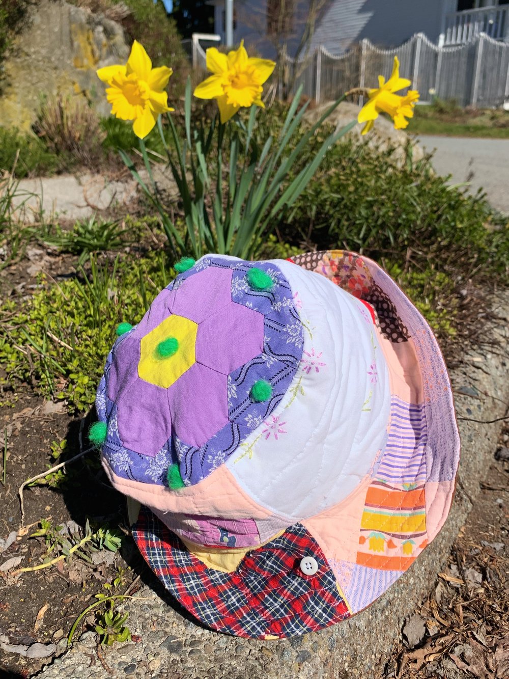 Image of Quilted Reversible Hat — 017